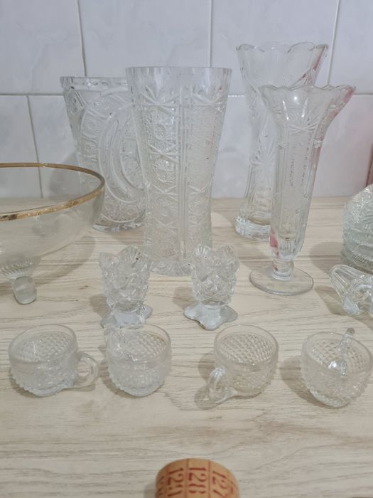 Obiecte vechi vintage cristal