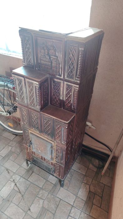 Sobă teracotă 5 rînduri