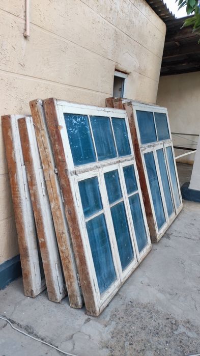 Ағаш терезелер- деревянные окна