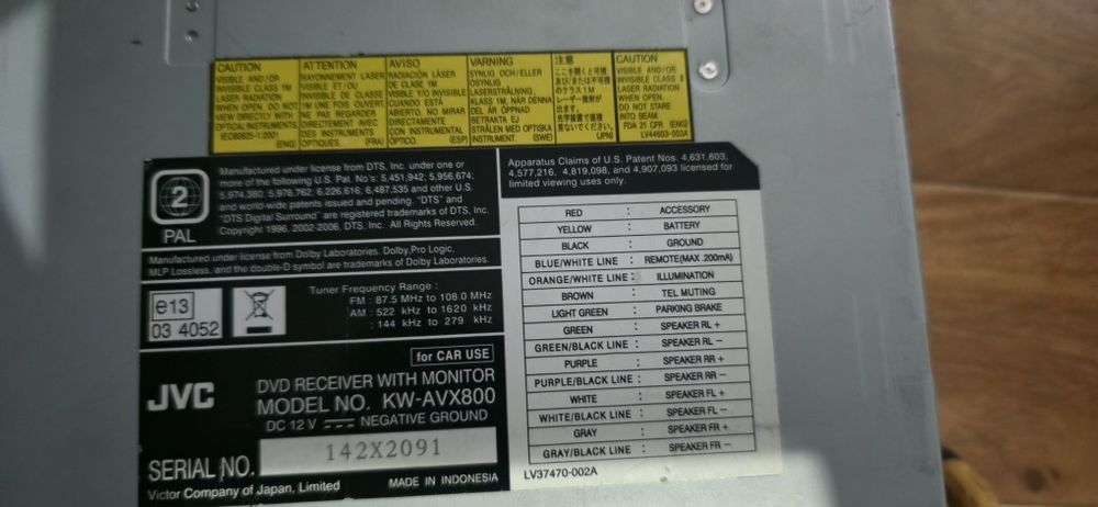 Продам 2дин магнитофон JBC