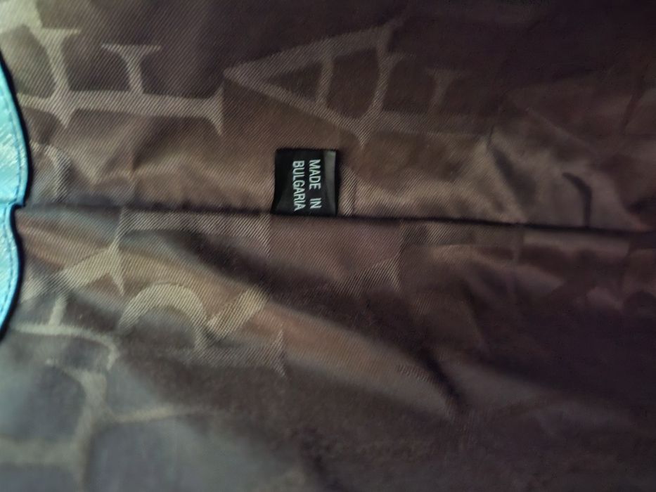 Дамска чанта от естествена кожа с ефект сафиано Furla