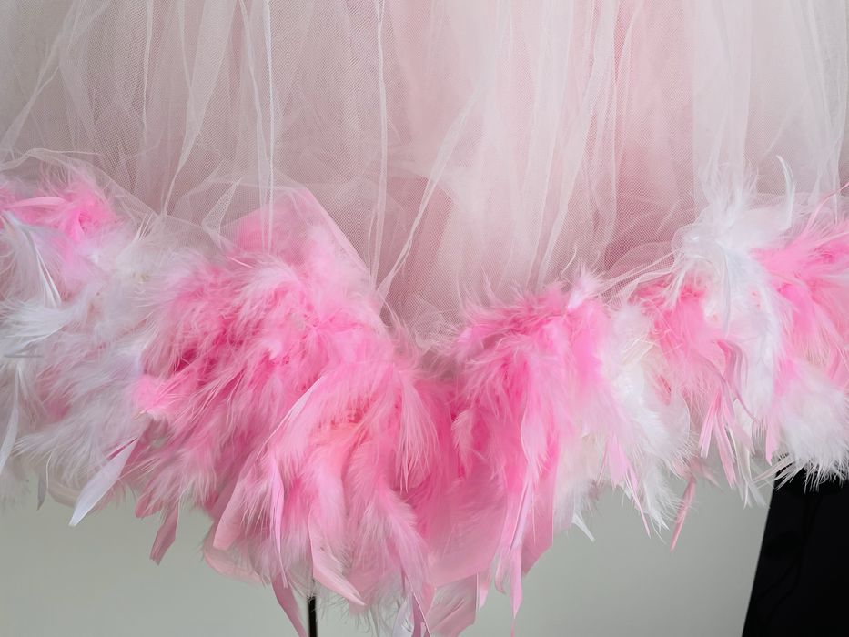 Нова Розова разкроена официална рокля размер М