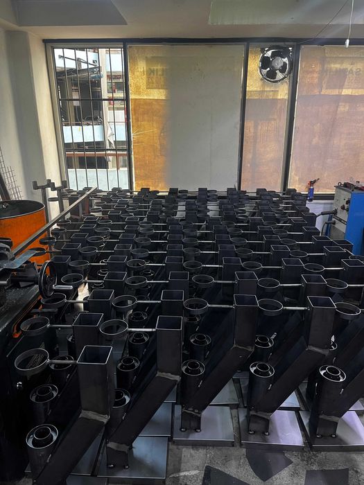 Печка на пелети без Дим