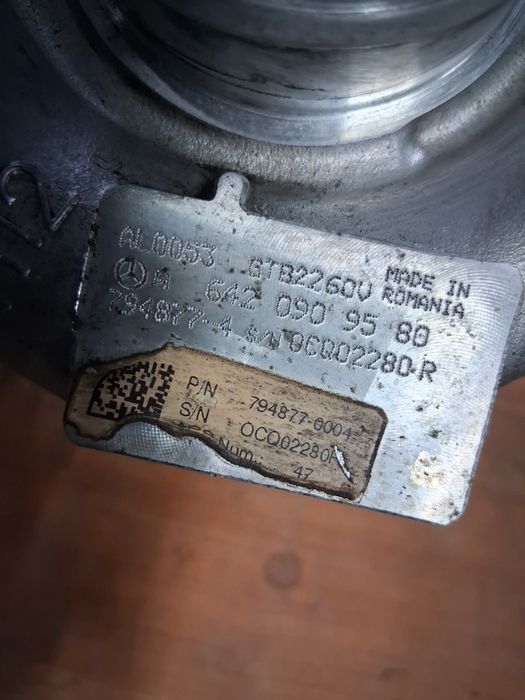 Турбо,турбина мерцедес Е350,S350,CLS350 w212,w221,w218 turbo mercedes