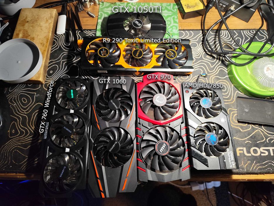 Lot Radiatoare / Răciri Plăci Video (Nvidia / AMD) - Dezmembrări / Piese