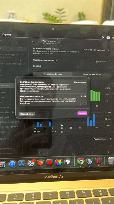 MacBook Air M1 256 gb