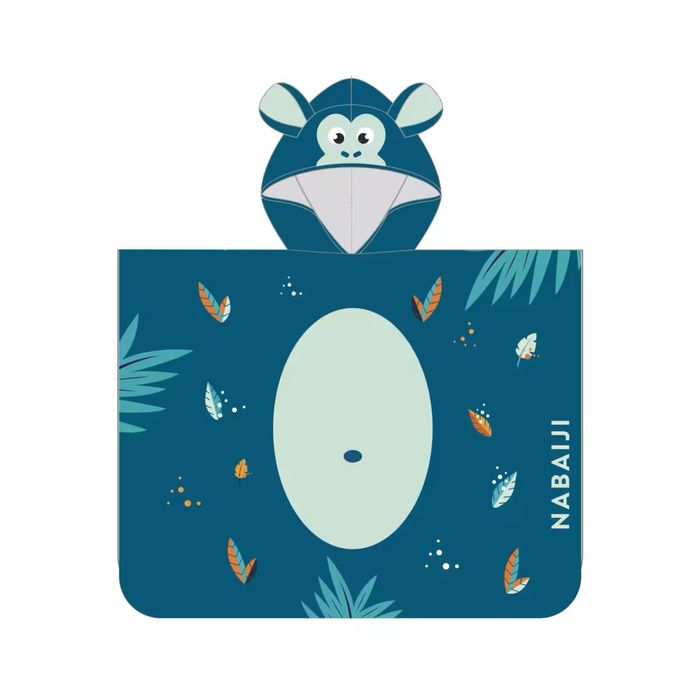 Детско пончо маймуна / декатлон