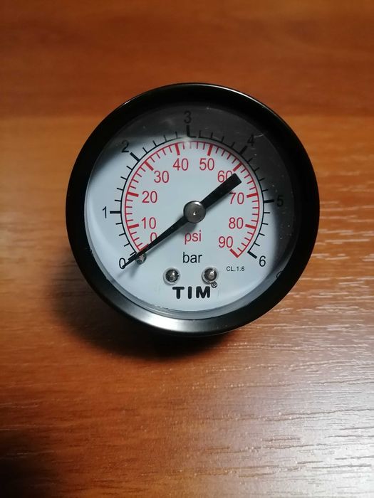 Манометр аксиальный Y-50T-6 TIM