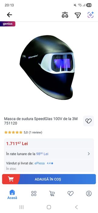 Măști de sudură, accesorii, freze ,baxuri, oglinzi magnetice,mănuși et