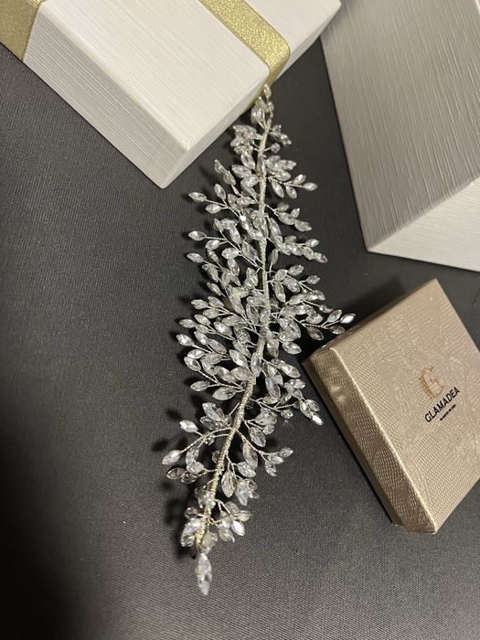 Diadema mireasa GLAMADEA felxibila.