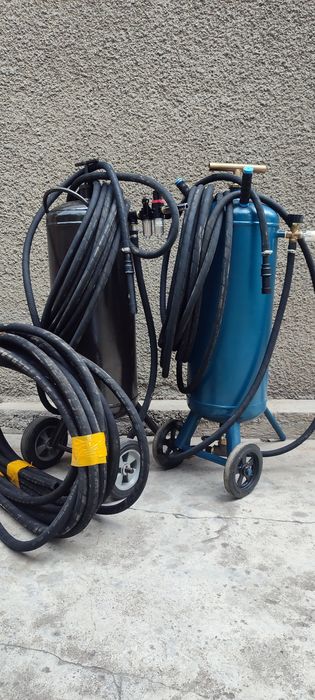 Пескоструй. Пескоструйный аппарат.