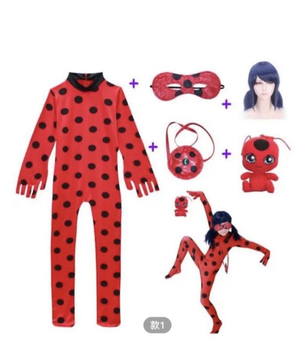 Костюм Леди Баг размер 120