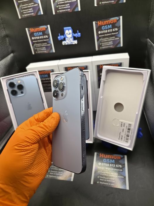 iPhone 13 Pro / Sierra Blue / 128GB / 100% / Garantie / Rate