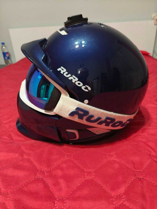 Ски/сноуборд каска Ruroc RG1-DX Void XL full face