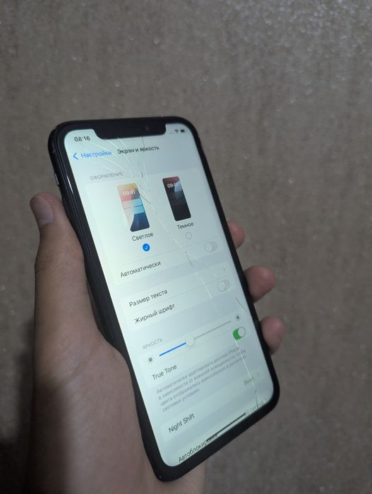 iphone XR в рабочем состоянии