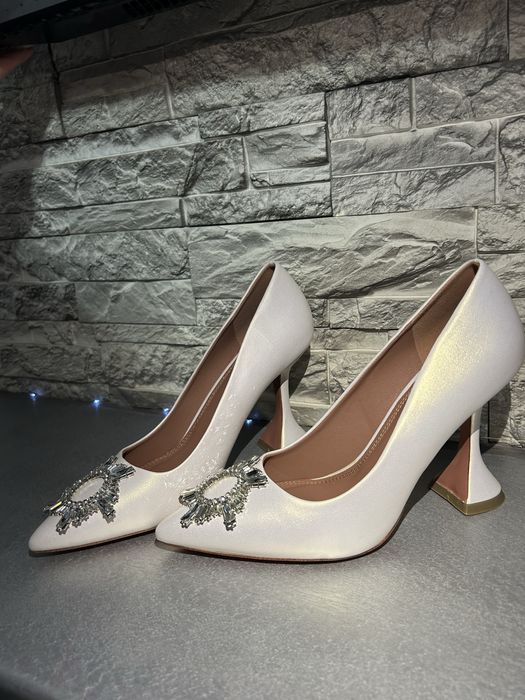 Туфли на каблуке (шампань)