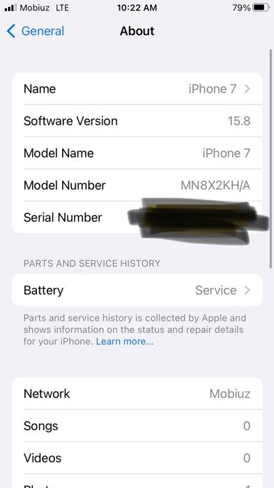 iPhone 7 black Ideal