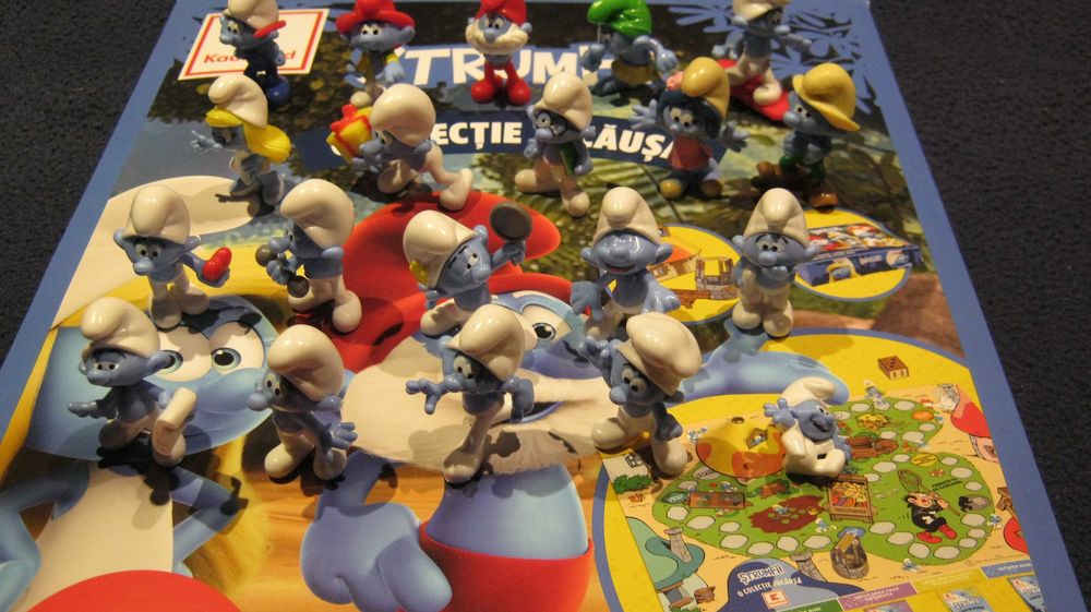 STRUMFI Kaufland,set complet 20 figurine cu ALBUM