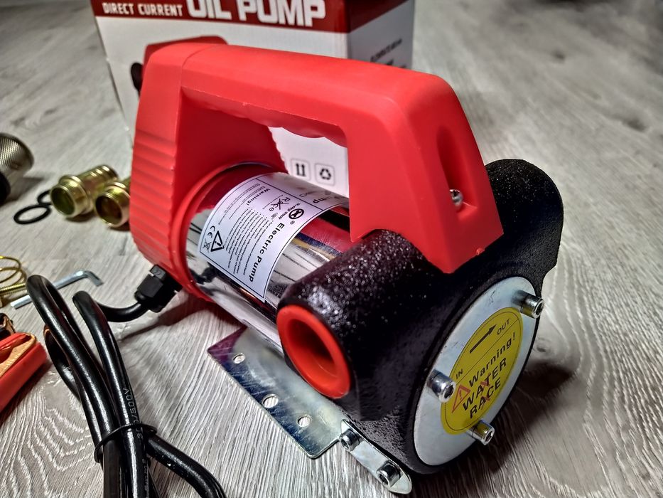 Pompa Transfer Lichide 12V,  cu Autoamorsare, Motorina Ulei 300W!
