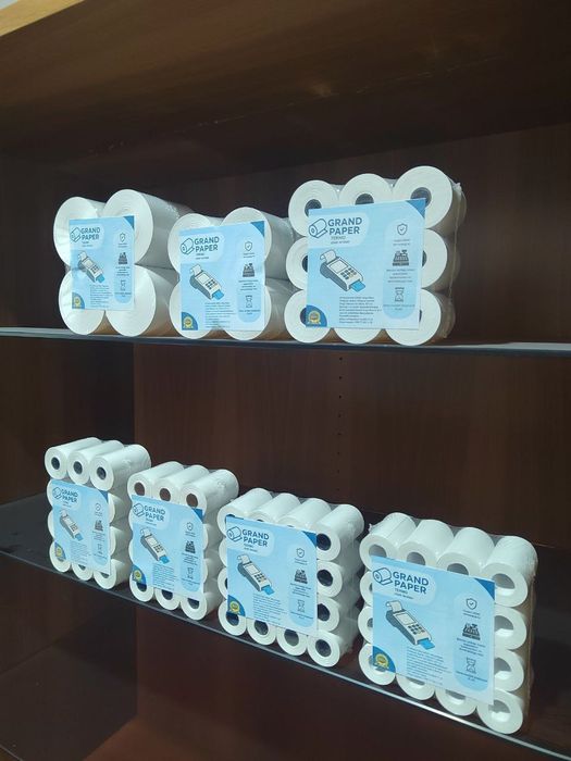 Чековая лента! Терминал апаратга чек когоз! Ишлаб чикарувчидан биринч