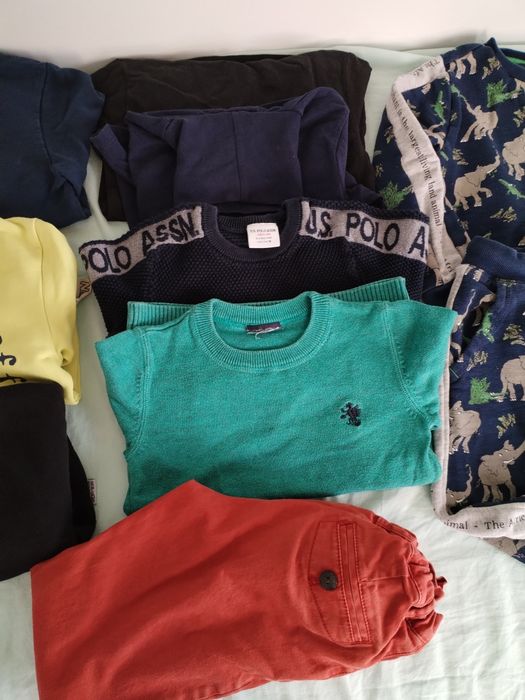 Лот есено-зимни дрехи за момче 104размер