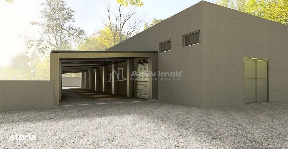 Hala  700 mp - teren 3998 mp - Nufarul