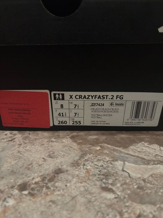 Бутонки X Crazyfast.2 FG
