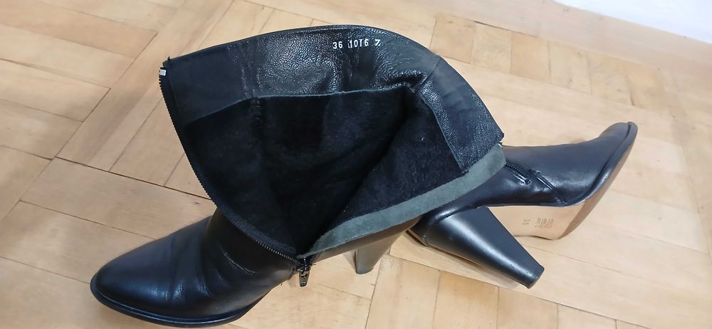 Елегантни дамски боти, естествена кожа