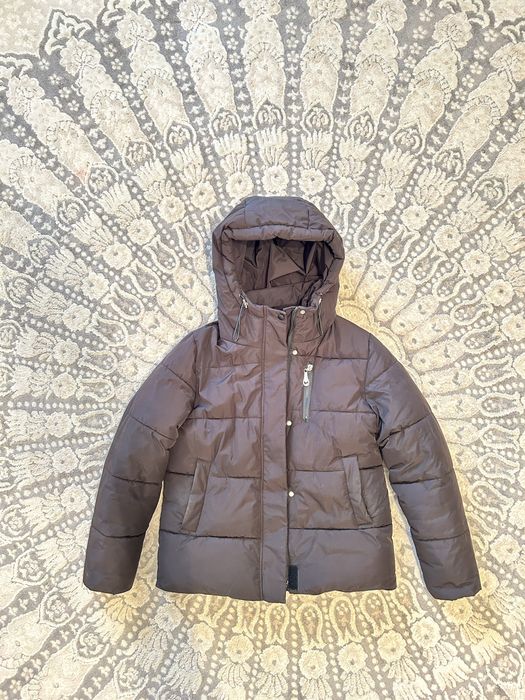 Зимняя куртка черная