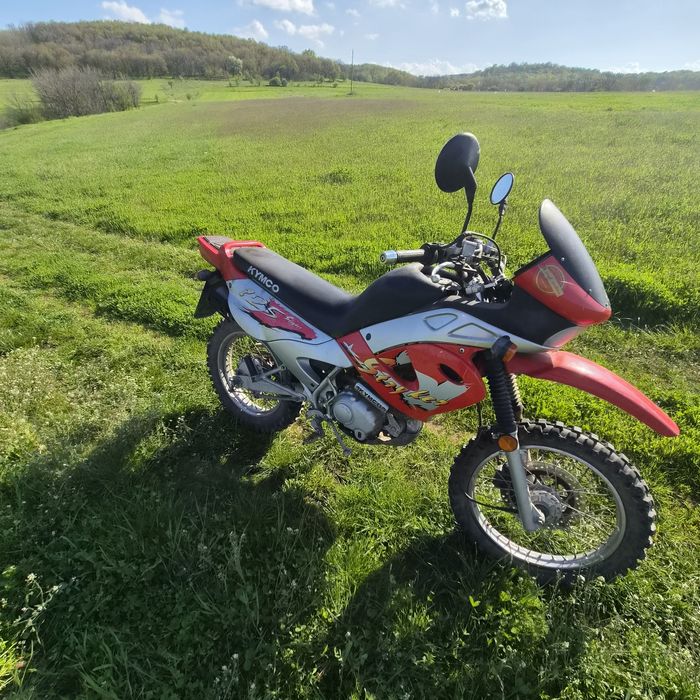 Kymco Stryker 125 - Ендуро (2004 г.) - Нов внос, ТОП състояние!
