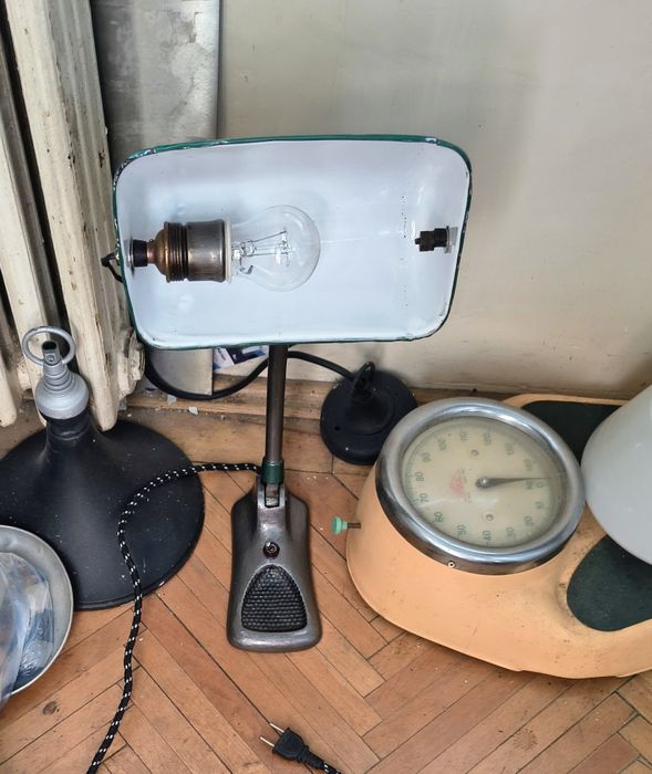 Lampă bancher veche