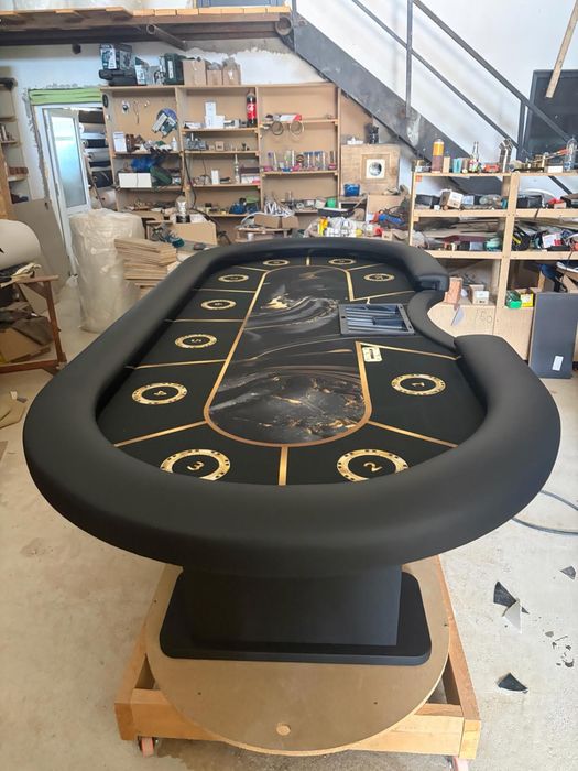 Masa poker casino cu suprainaltare pentru barbut CustomTables.eu Bucuresti