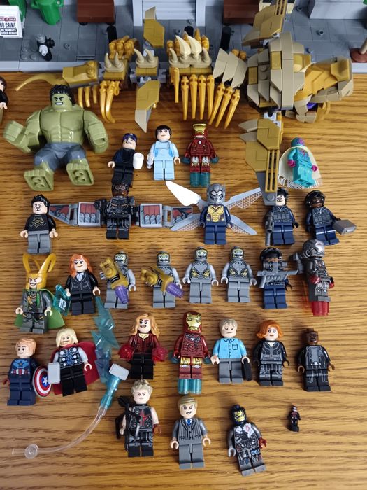 Лего марвел 4 здания