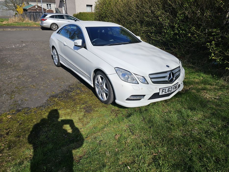 Mercedes E220 cdi coupe 2012