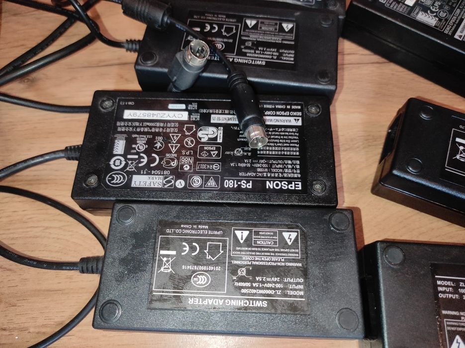 Продам блоки питания для принтера чеков / термо принтера / X-printer