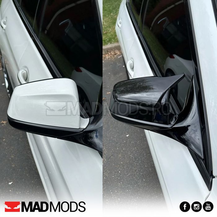 Set capace oglinzi M BMW Seria 5 6 7 F01 F03 F06 F07 F10 F11 F12 F13