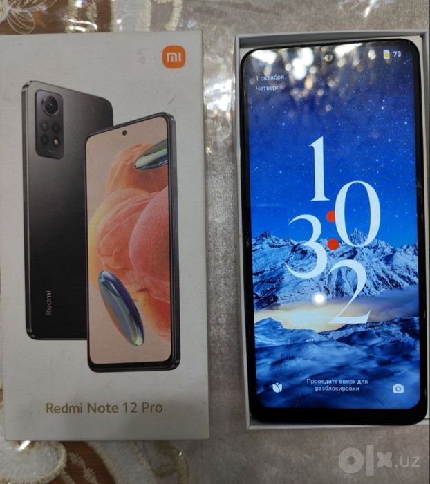Redmi not 12 pro 6/128 1 qol holati ortacha