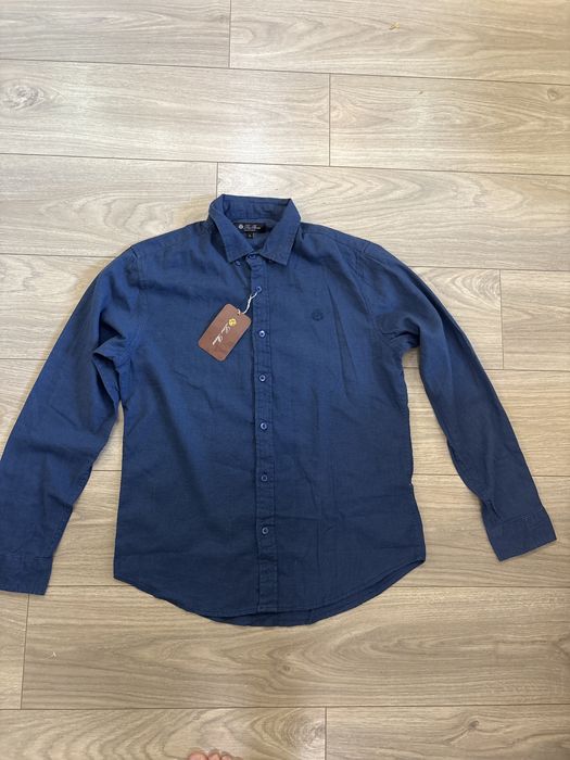 Loro Piana риза синя