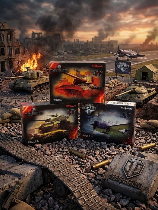 World of Tanks. Пазлы Коллекционные от Wargaming.