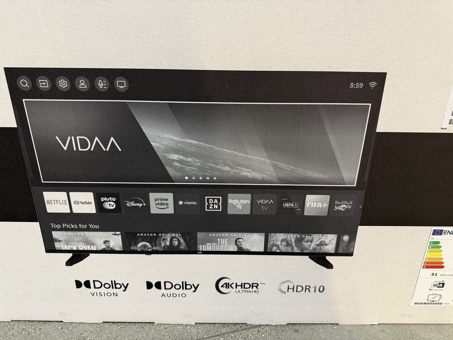 Vand Televizor JVC LED 4k, 139 cm, ultra hd , smart