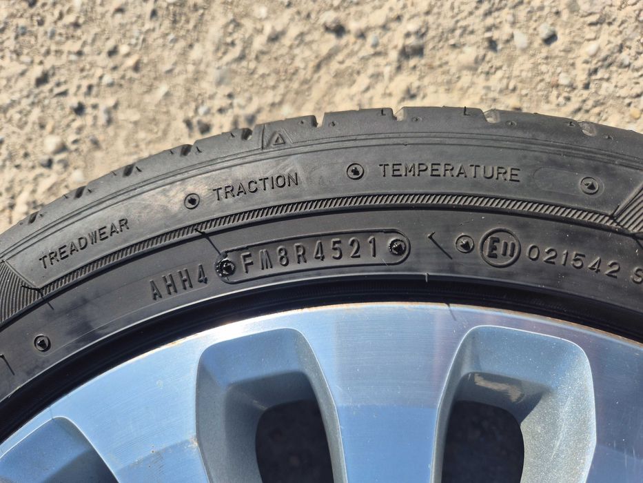 4 ROTI Jante + Anvelope VARA - 205/50/17 - 5x108 17'' OEM Ford Focus Mondeo Curier C-Maxx B-Maxx KUGA SENOZRI