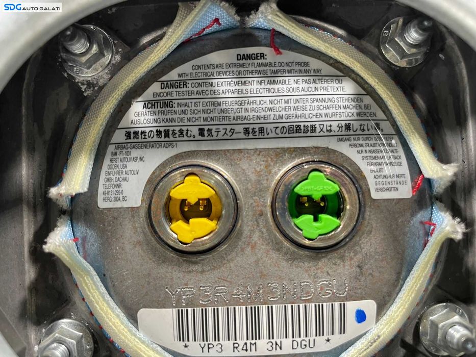 Airbag Volan in 3 Spite Mercedes Clasa C Class W203 2001 - 2007 Cod 17186001029 A17186001029 [L3982]