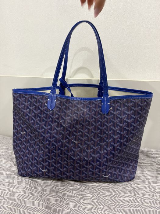 Дамска чанта Goyard Saint Louis PM – Синя