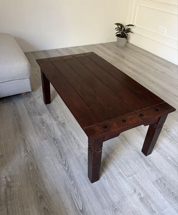 Masa Cafea, lemn masiv , trandafir indian