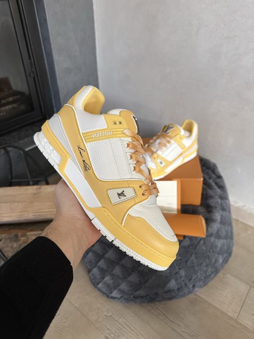 Louis Vuitton LV Trainers Monogram Yellow/White