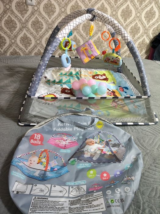 Детский развивающий коврик