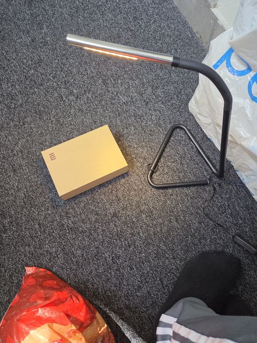 Veioza led  neagra birou camera