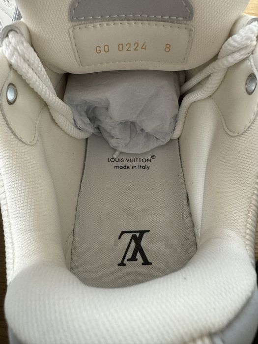 Louis Vuitton Skate Sneakers Grey 42