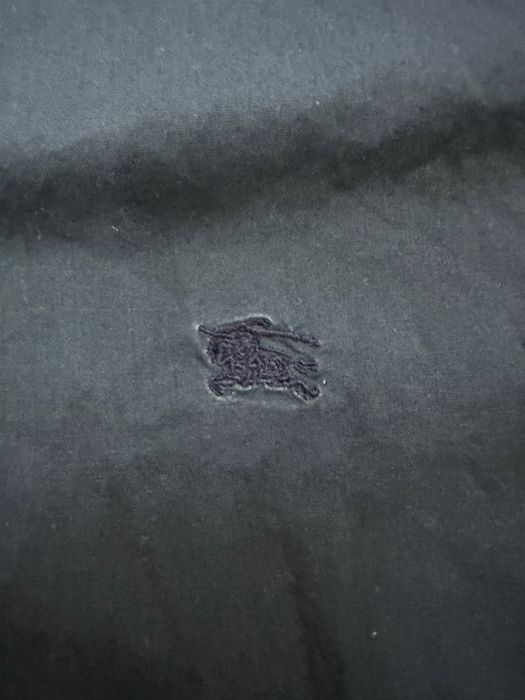 тъмно синьо риза Burberry