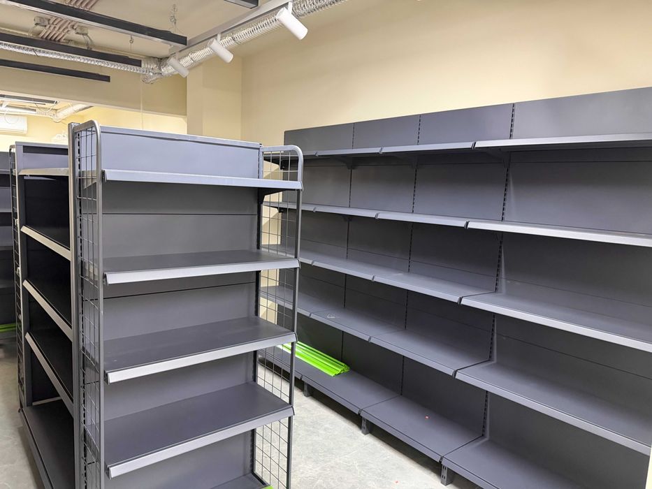 Металл стеллажлар | ТАЙЁРИ БОР | Савдо стеллажлари